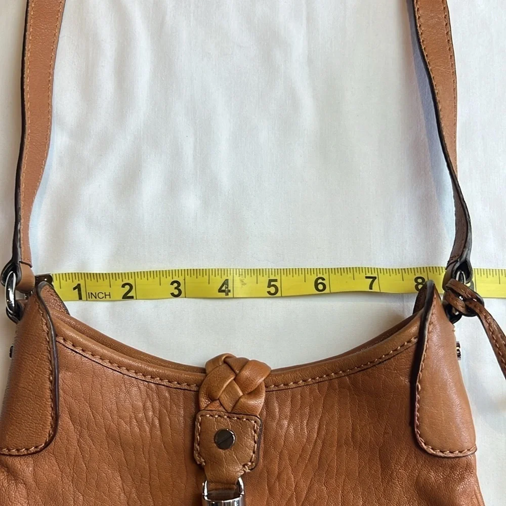 Vintage Y2K Michael Kors Crosby cognac, Large leather bag